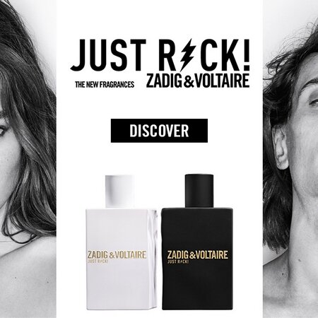 La pub des parfums Just Rock Zadig & Voltaire