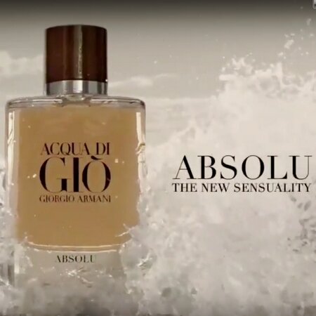 La pub du nouveau parfum Acqua Di Gio Absolu