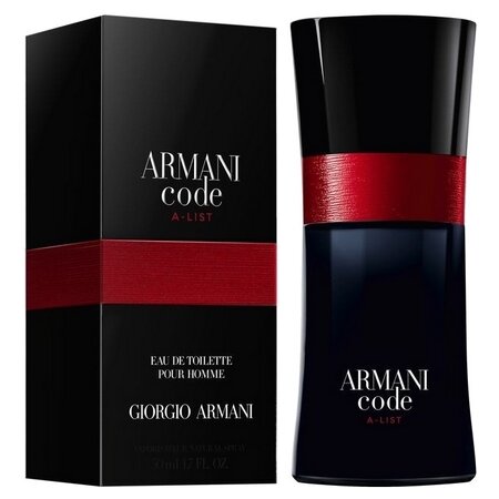 Nouveau parfum Armani Code A-List