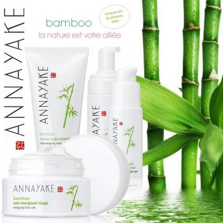 Nouveaux soins Bamboo énergisants Annayake pour votre peau